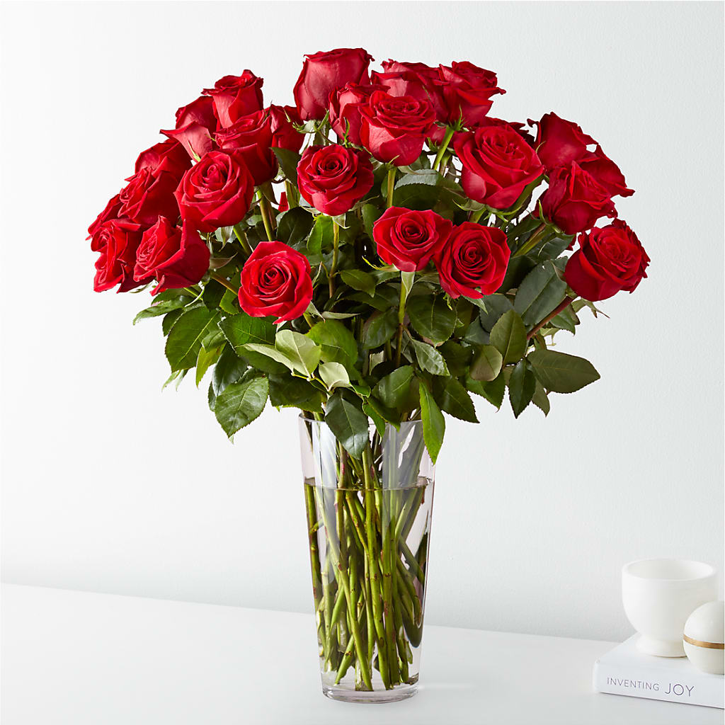 Long Stem Red Rose Bouquet – Oopsie Daisy Florist, Raeford NC