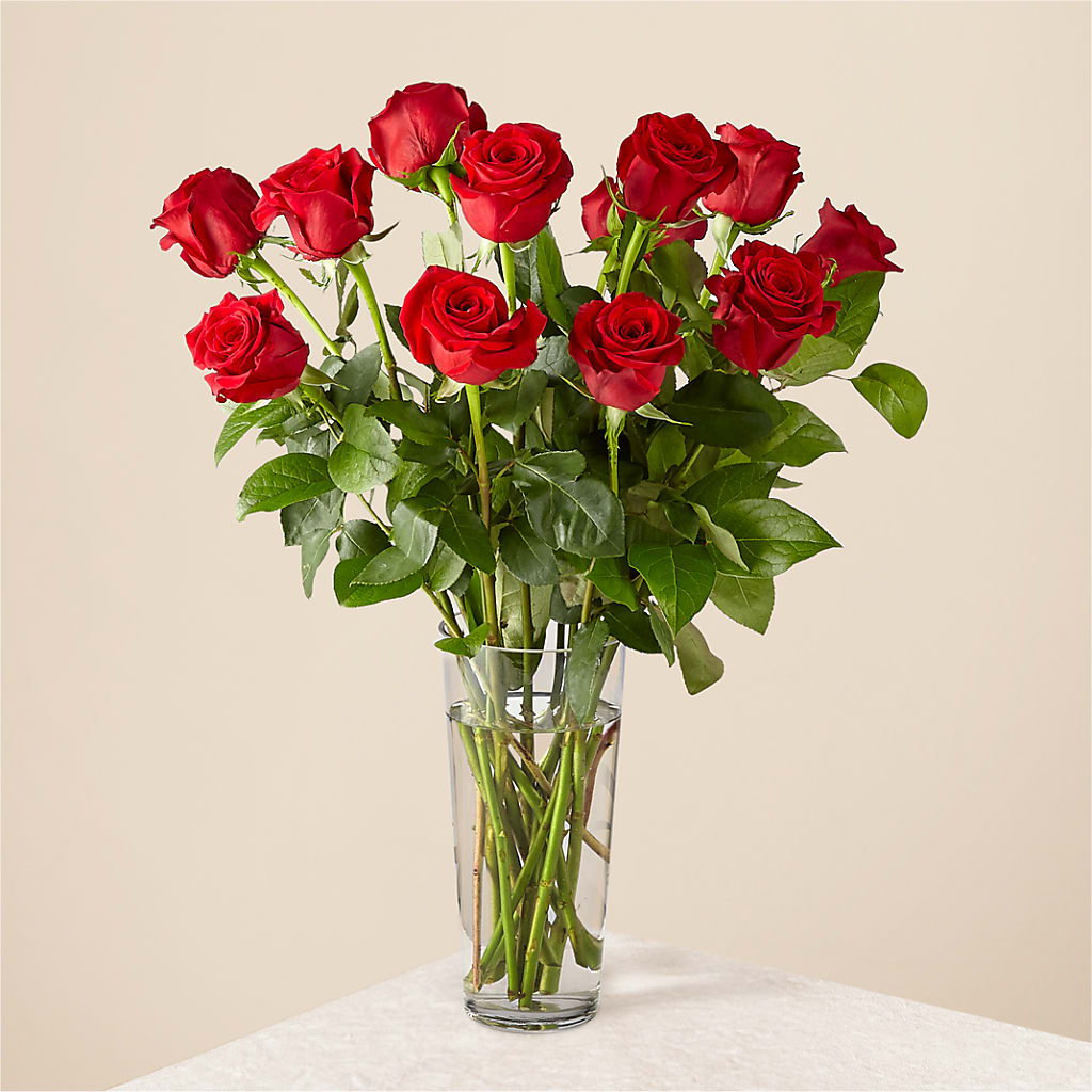 Long Stem Red Rose Bouquet – Oopsie Daisy Florist, Raeford NC