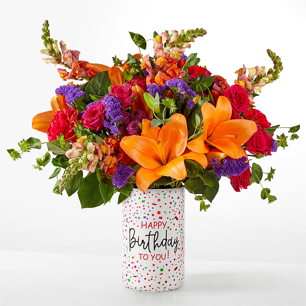 Birthday Palooza Bouquet – Oopsie Daisy Florist, Raeford NC