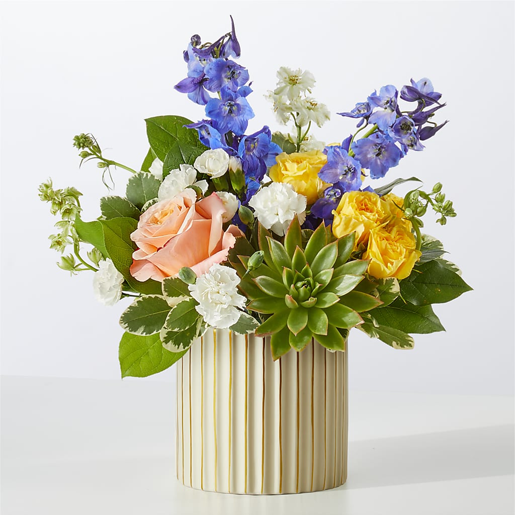 Cobalt Reverie Bouquet – Oopsie Daisy Florist, Raeford NC