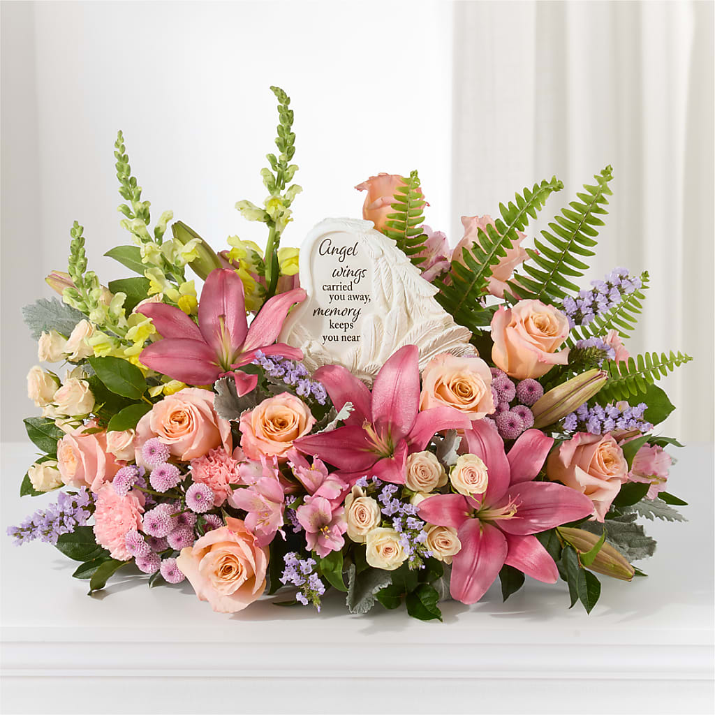 Gentle Light Arrangement – Oopsie Daisy Florist, Raeford NC