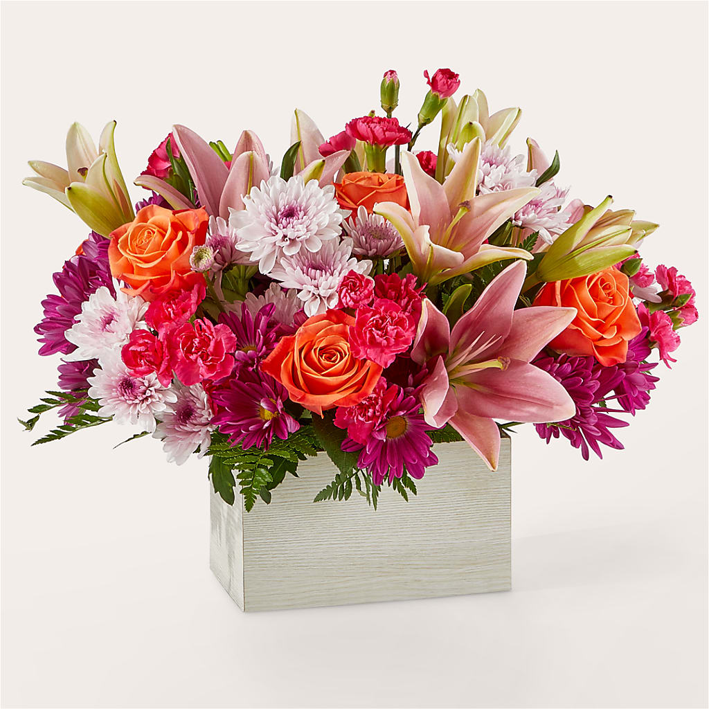 Light of My Life Box Bouquet – Oopsie Daisy Florist, Raeford NC