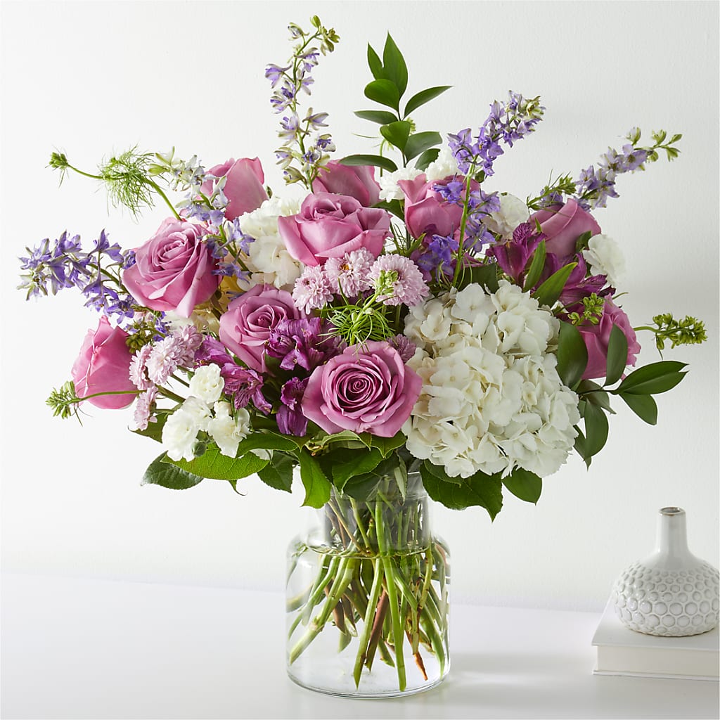 Violet Caress Bouquet – Oopsie Daisy Florist, Raeford NC