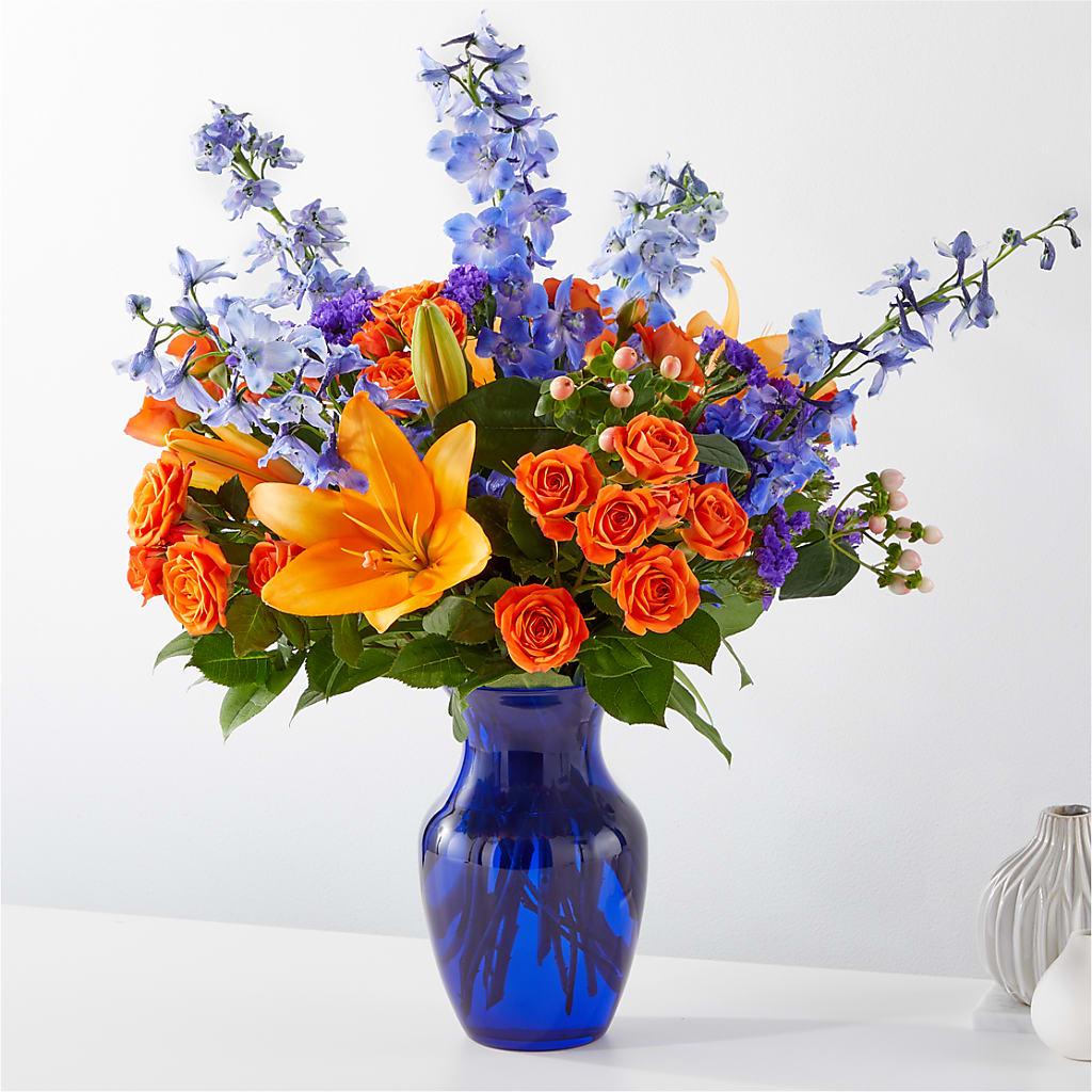 Radiant Citrus Bouquet – Oopsie Daisy Florist, Raeford NC