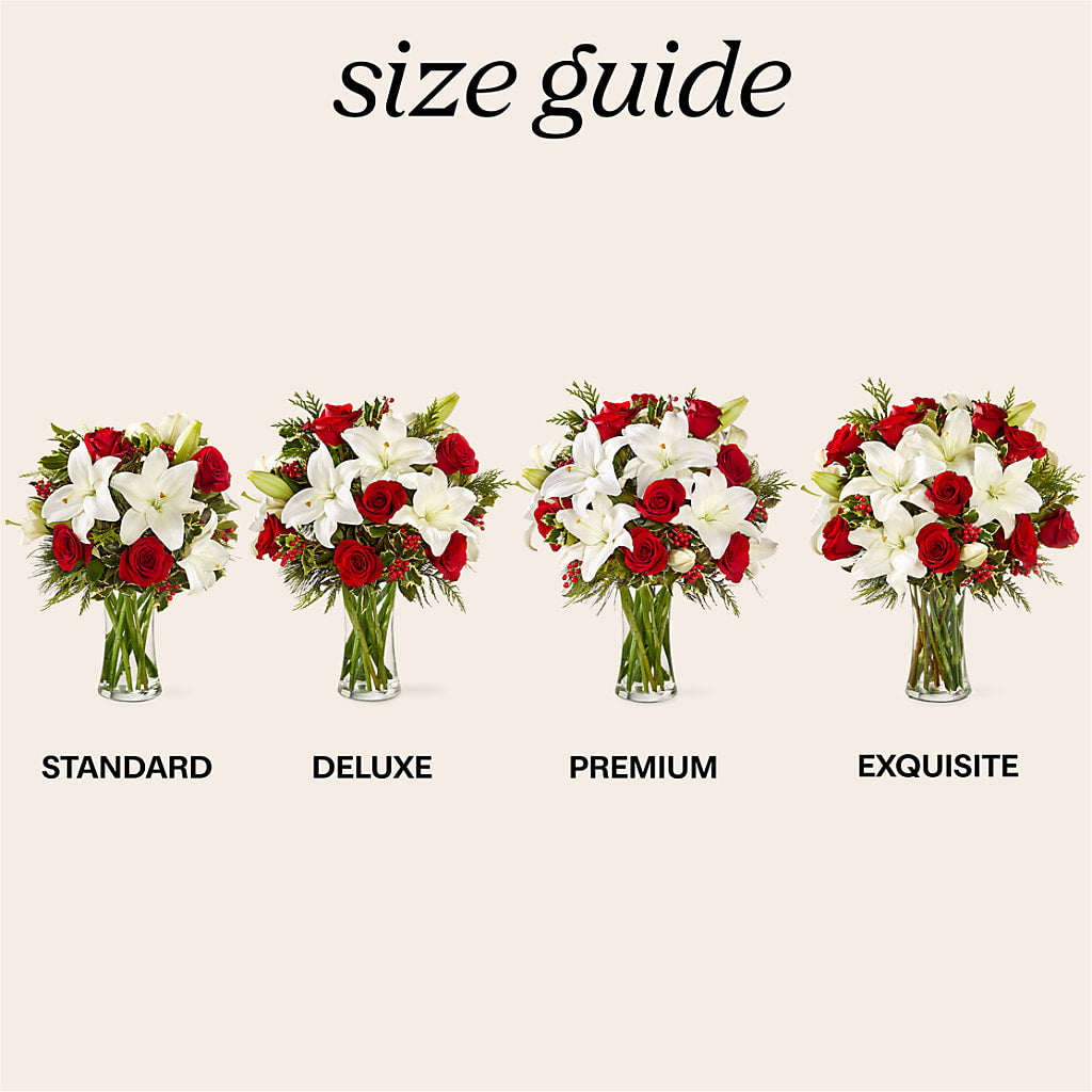 Sparkling Snowflakes Bouquet – Oopsie Daisy Florist, Raeford NC