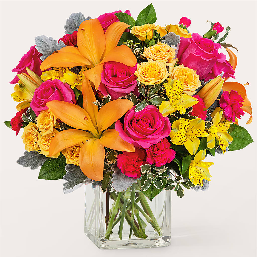 To the Tropics Bouquet – Oopsie Daisy Florist, Raeford NC