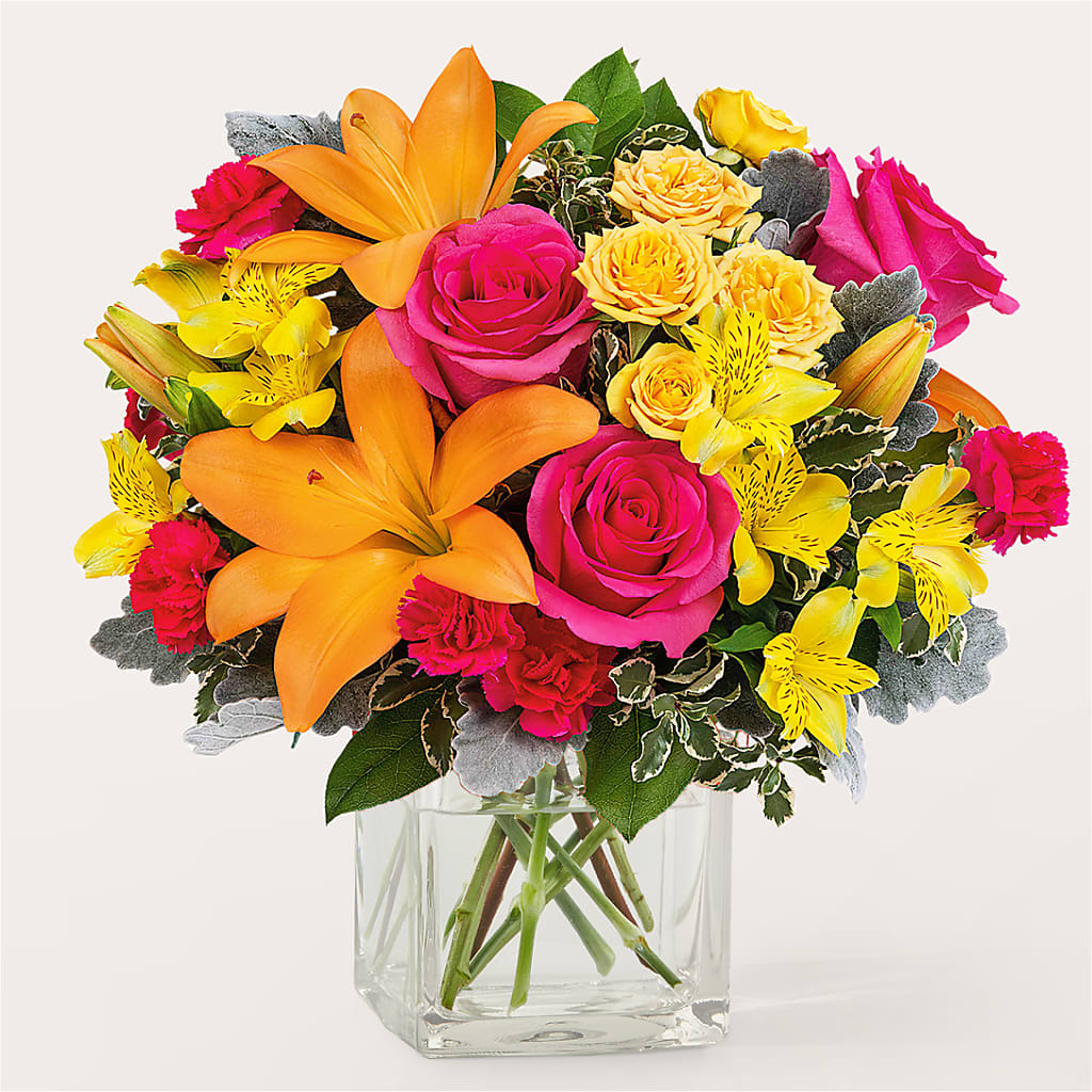 To the Tropics Bouquet – Oopsie Daisy Florist, Raeford NC
