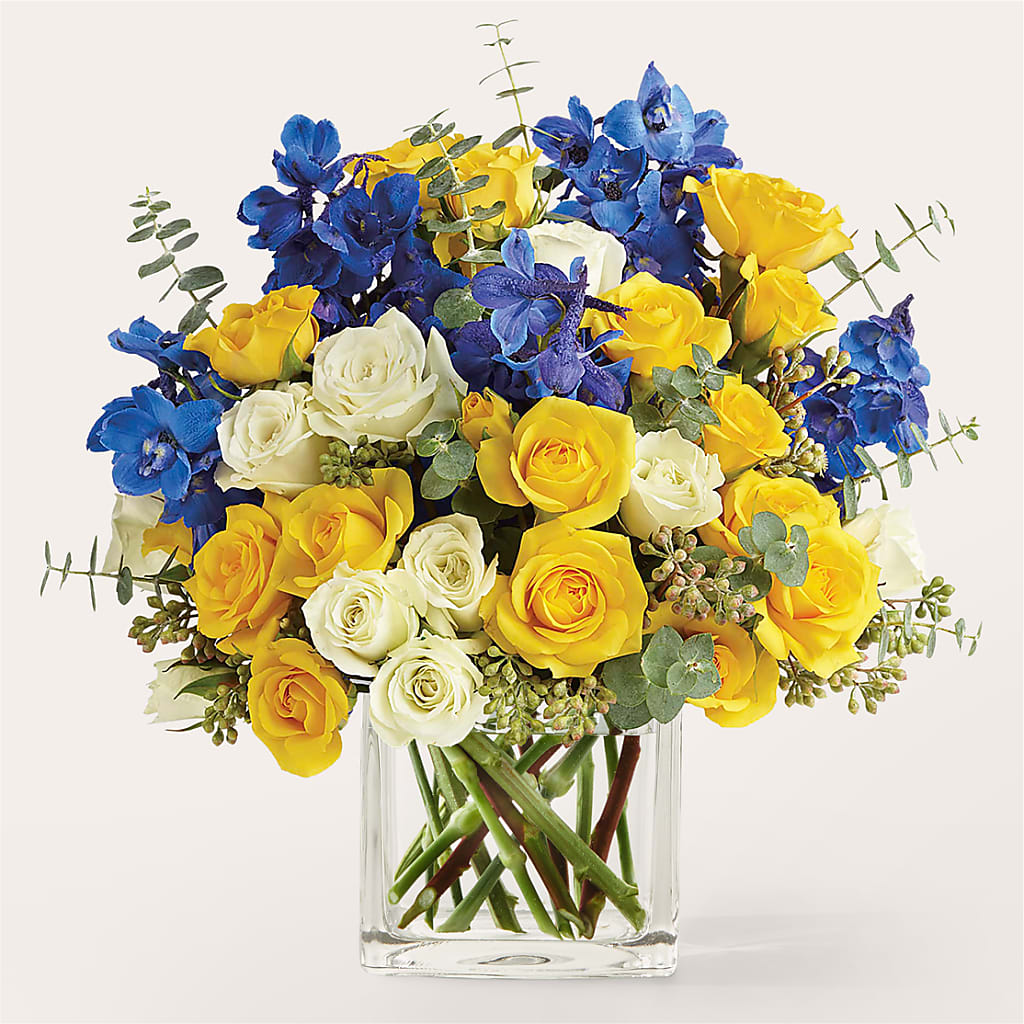 Sparkling Citrine Bouquet – Oopsie Daisy Florist, Raeford NC