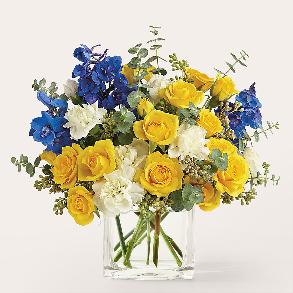 Sparkling Citrine Bouquet – Oopsie Daisy Florist, Raeford NC