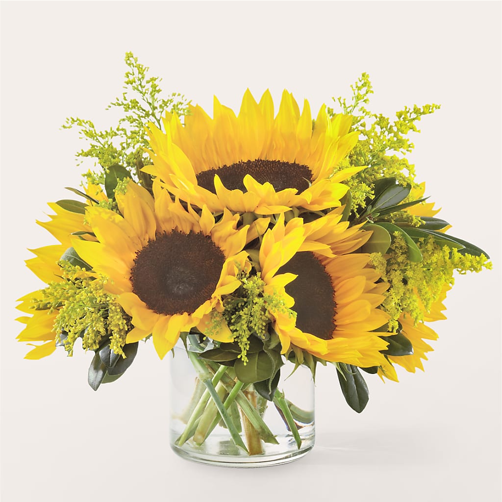 Beaming Sunflower Bouquet – Oopsie Daisy Florist, Raeford NC