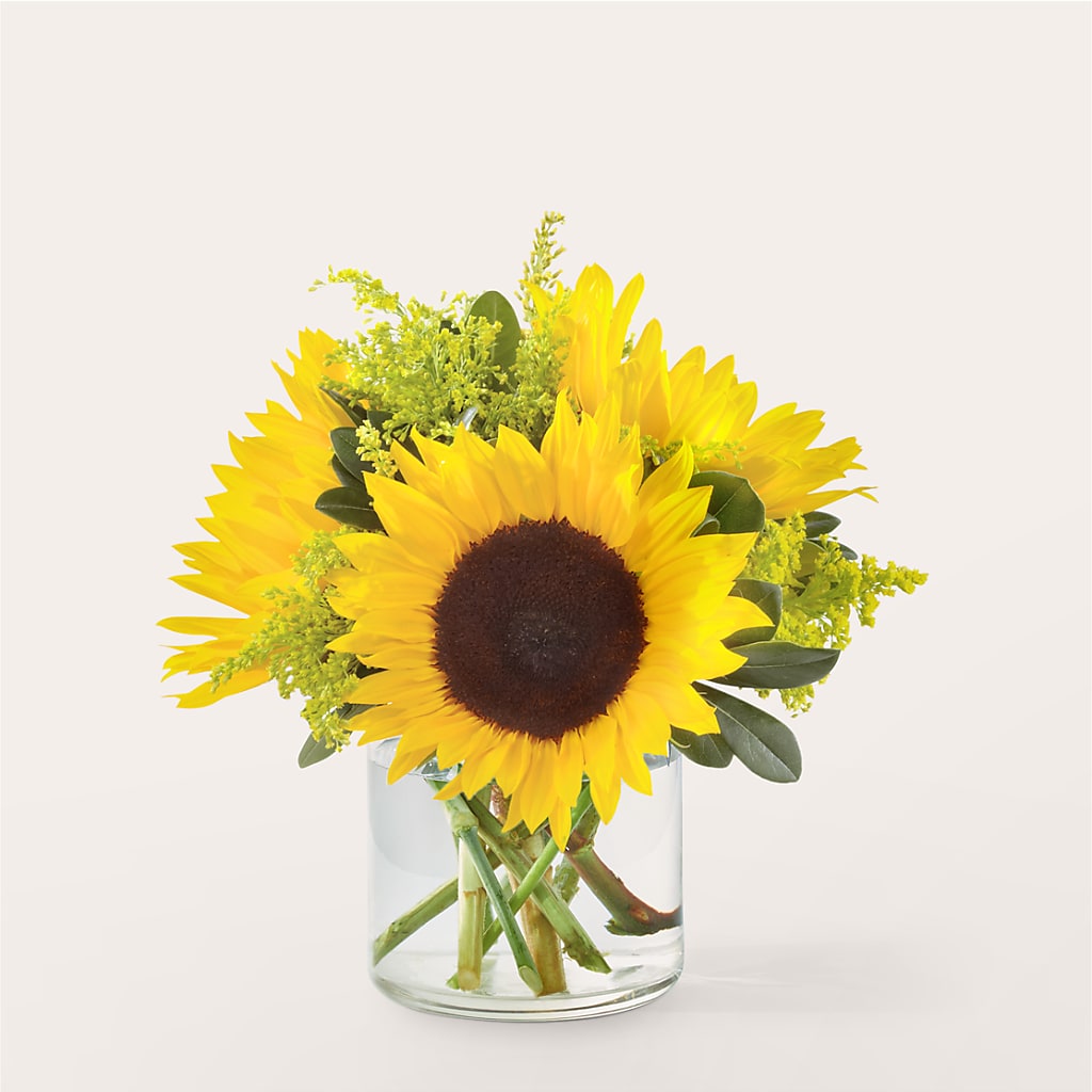 Beaming Sunflower Bouquet – Oopsie Daisy Florist, Raeford NC