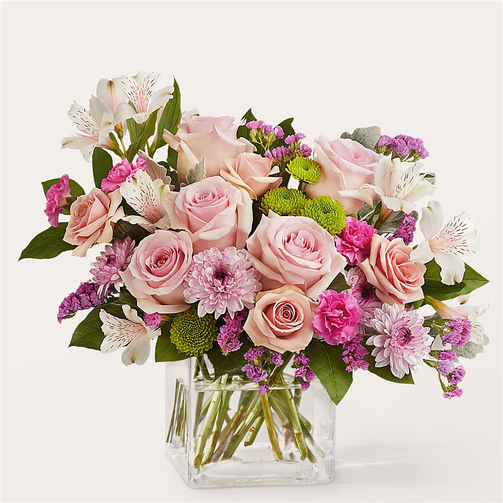 Pink Suede Bouquet – Oopsie Daisy Florist, Raeford NC