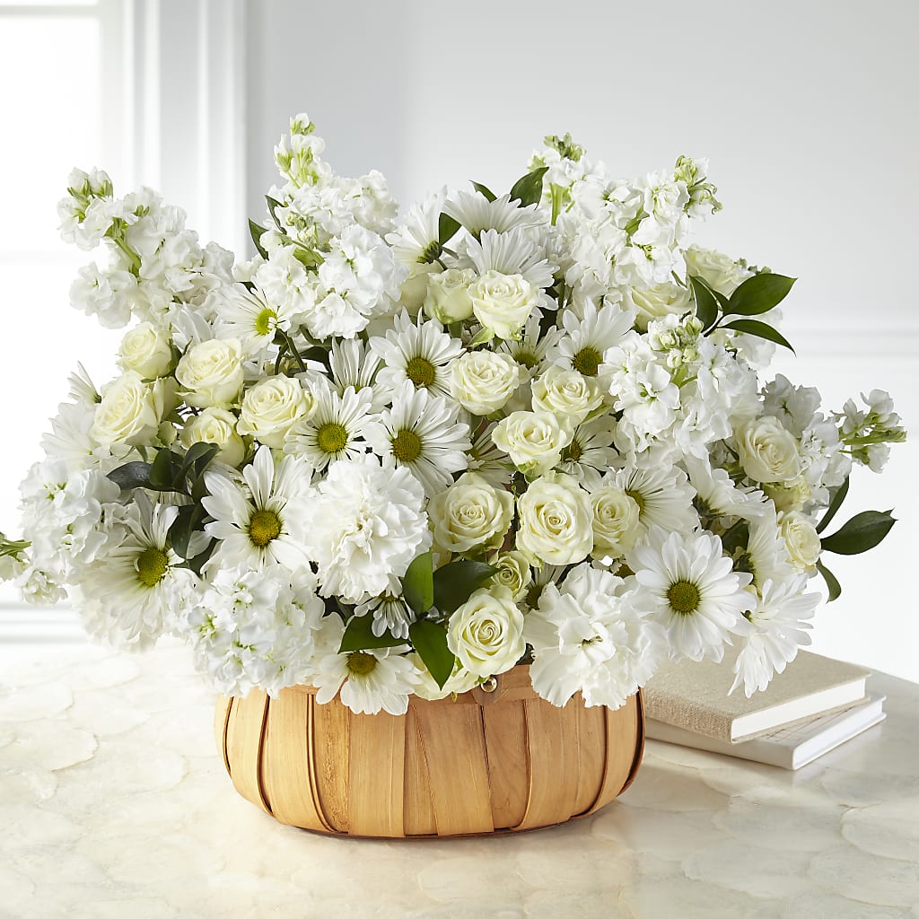 Graceful Garden Basket – Oopsie Daisy Florist, Raeford NC