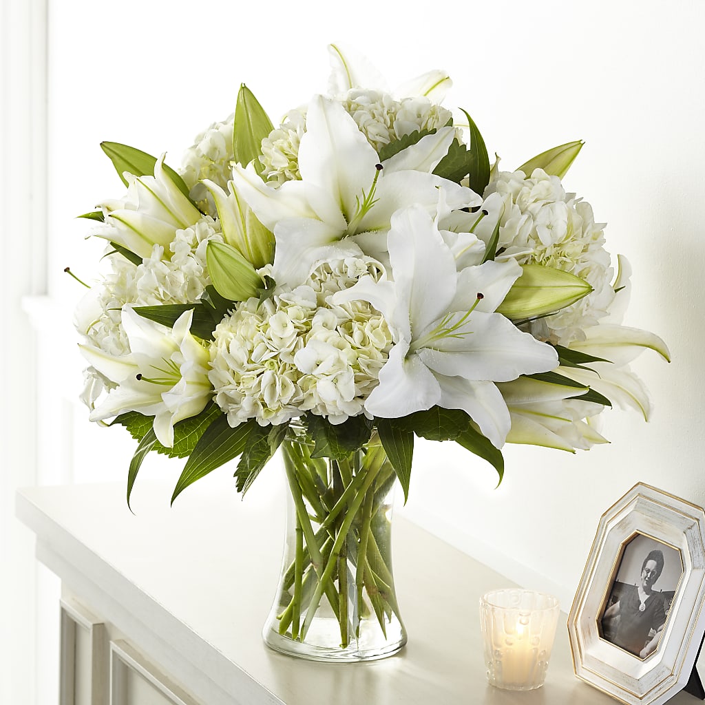 Compassionate Lily Bouquet – Oopsie Daisy Florist, Raeford NC
