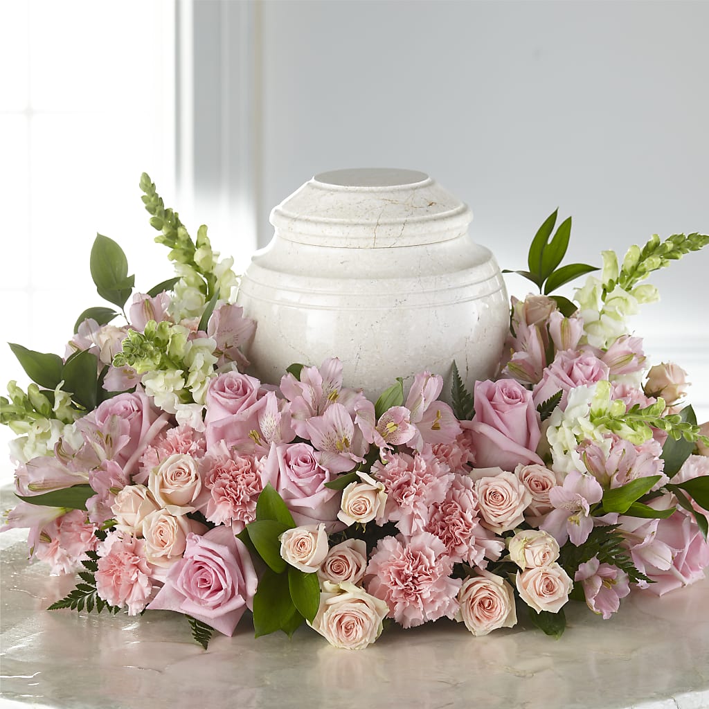 Blooms of Hope Cremation Adornment – Oopsie Daisy Florist, Raeford NC