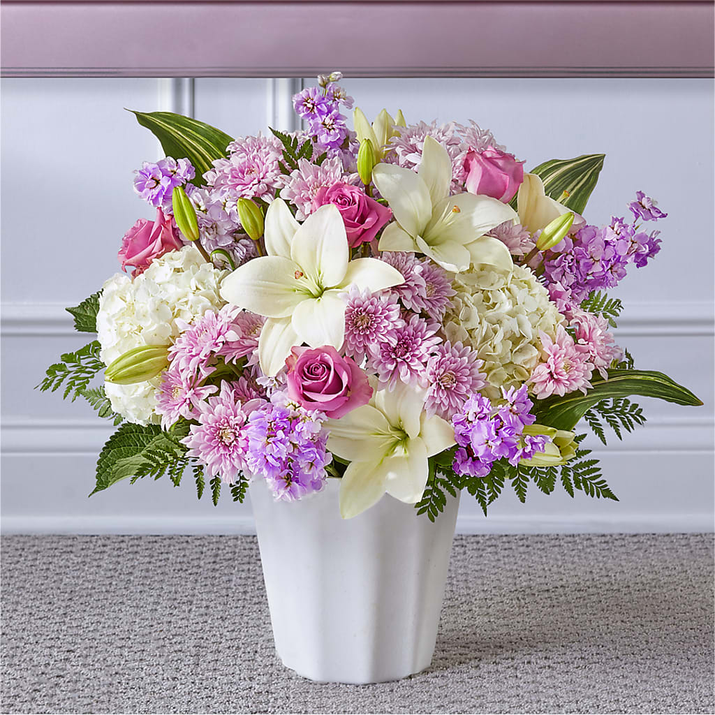 Heaven Sent Floor Basket – Oopsie Daisy Florist, Raeford NC