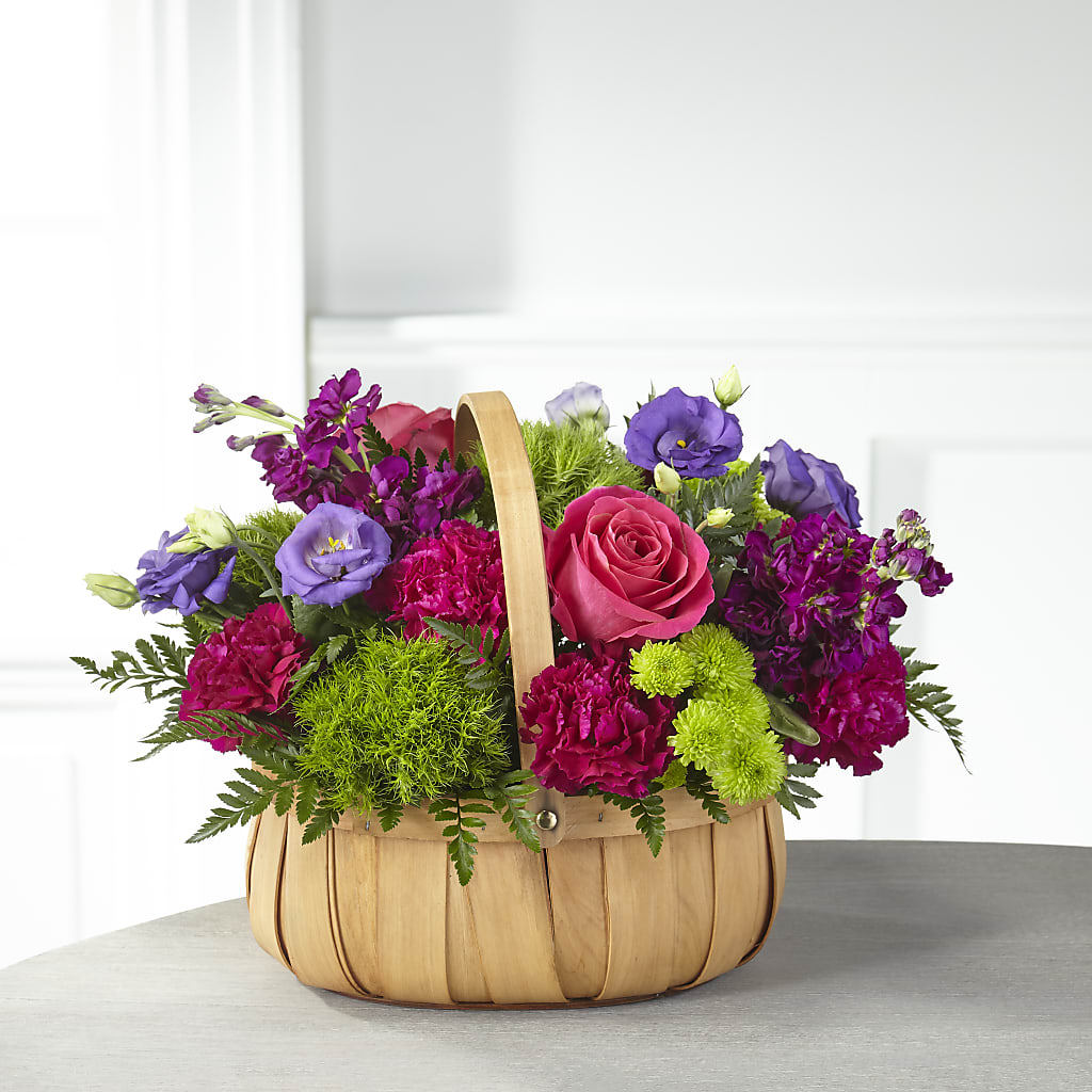 Serene Sanctuary Basket – Oopsie Daisy Florist, Raeford NC