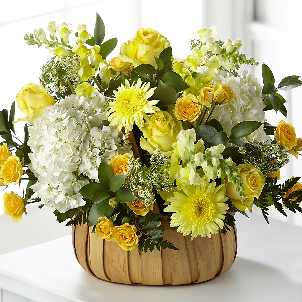 Rustic Remembrance Basket – Oopsie Daisy Florist, Raeford NC