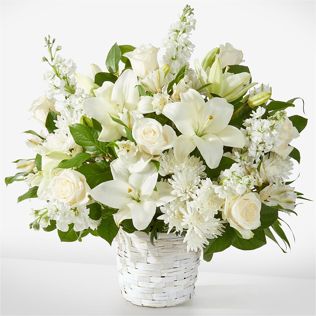 Peaceful Reflections Arrangement – Oopsie Daisy Florist, Raeford NC