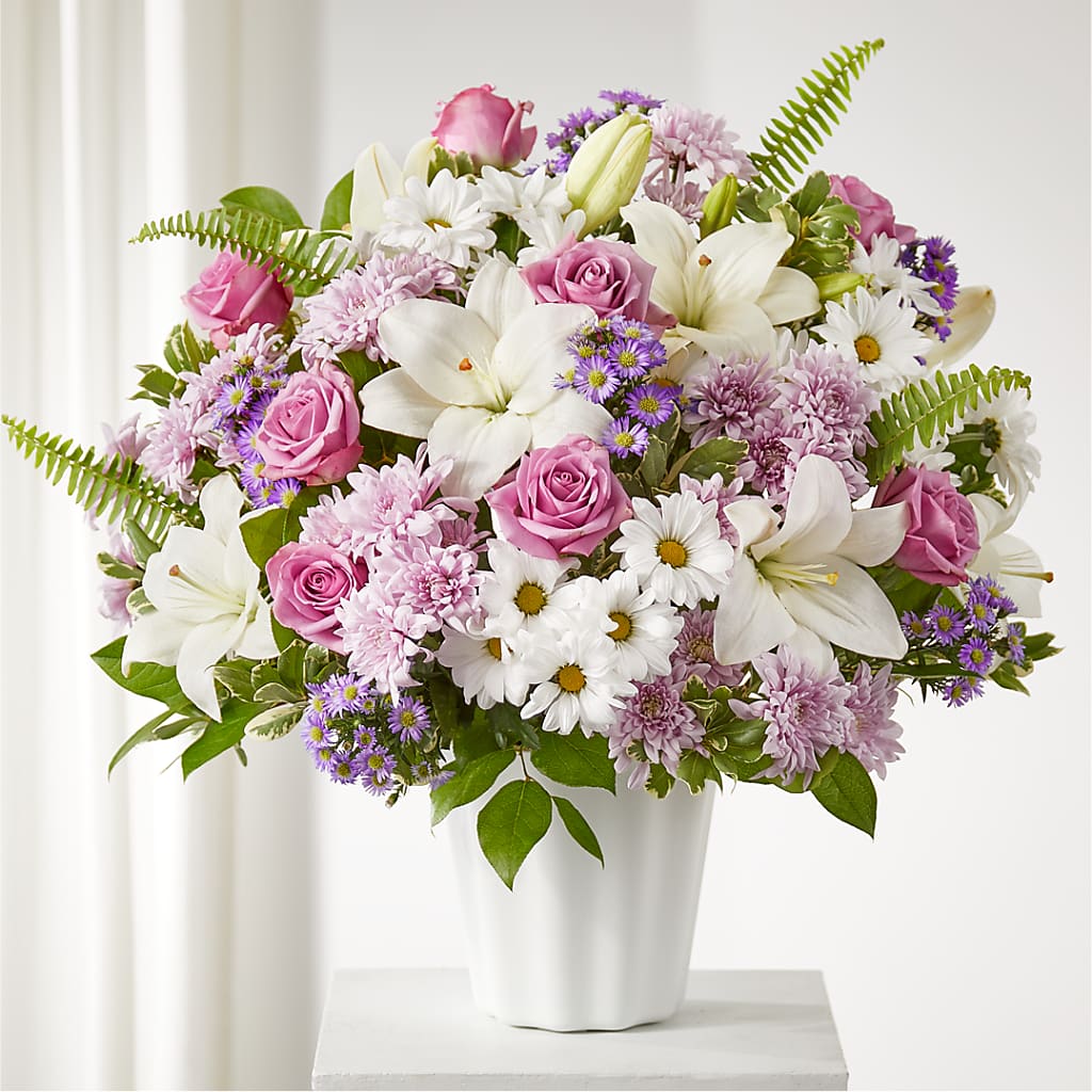 Warmest Thoughts Tabletop Basket – Oopsie Daisy Florist, Raeford NC