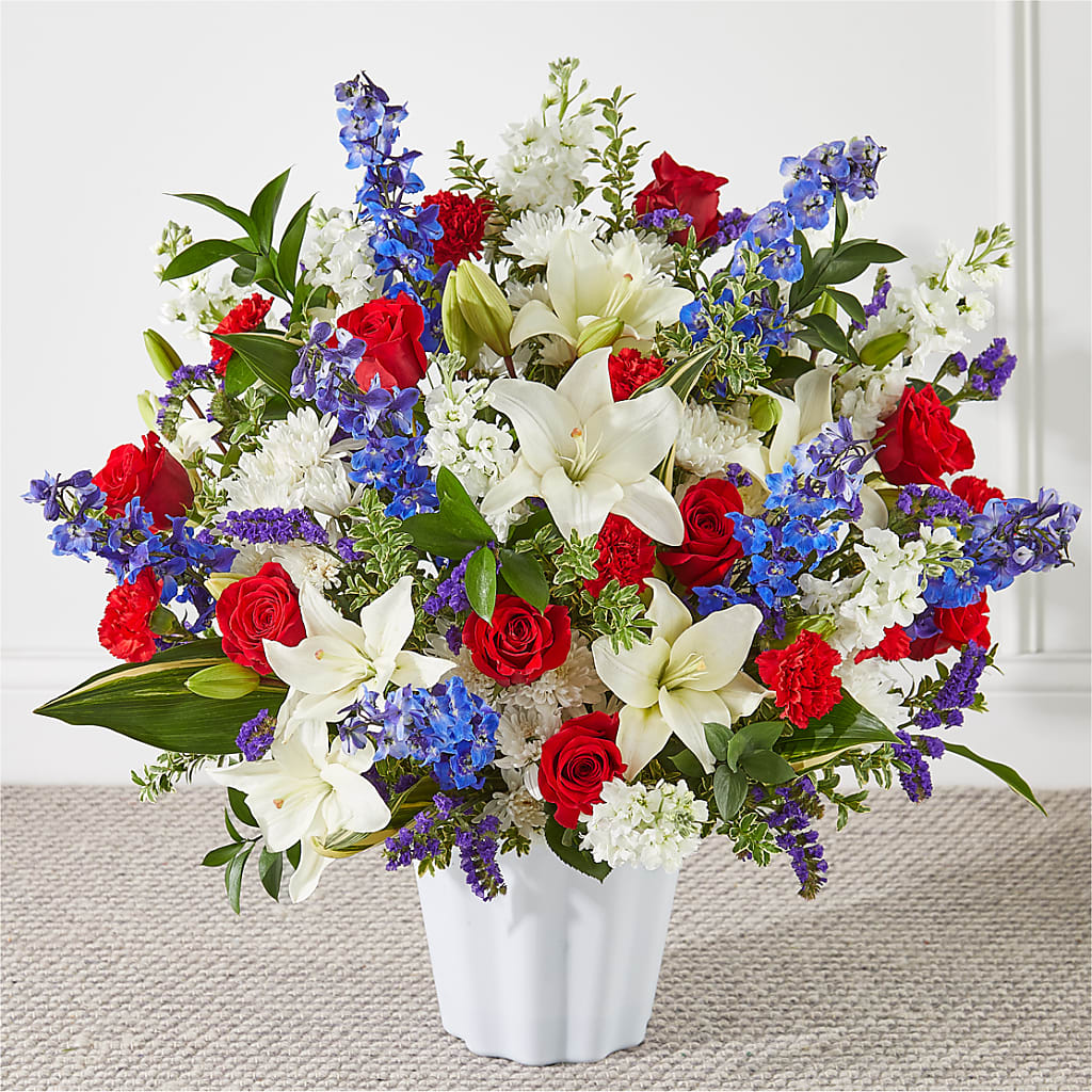 Consoled Floor Basket – Oopsie Daisy Florist, Raeford NC