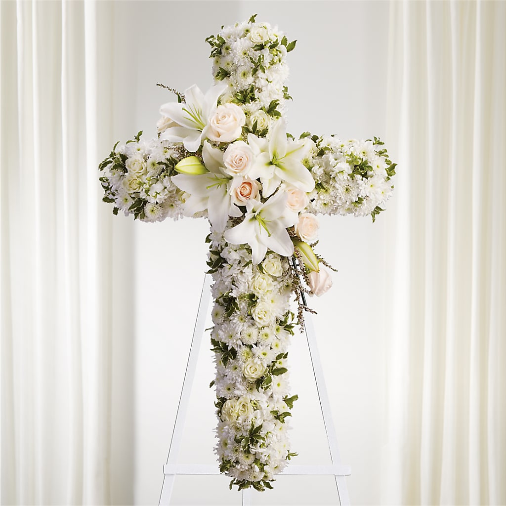 Spiritual Guidance Standing Spray – Oopsie Daisy Florist, Raeford NC