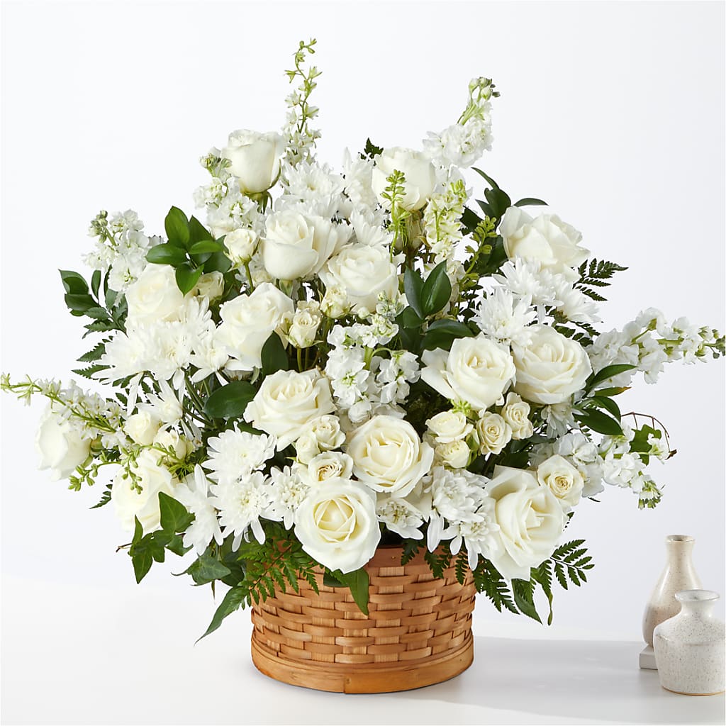 Heartfelt Condolences Arrangement – Oopsie Daisy Florist, Raeford NC