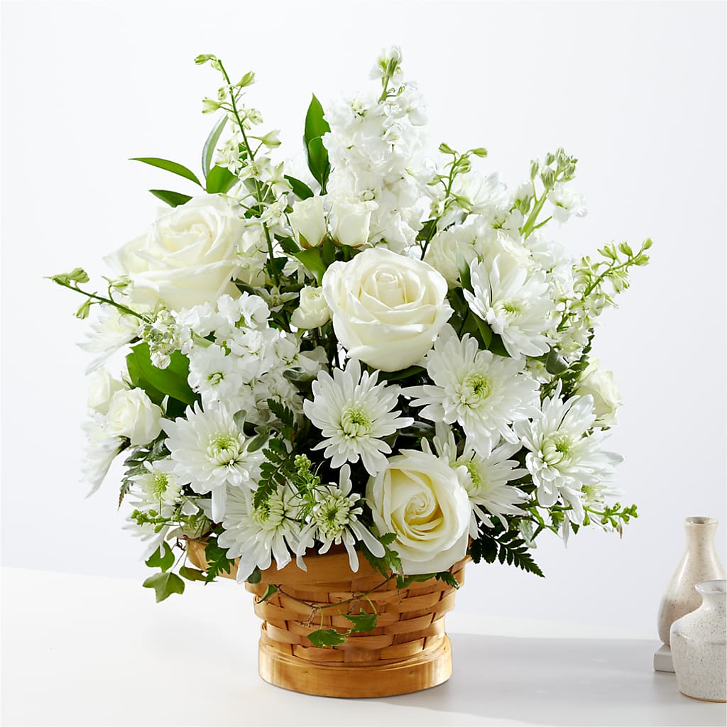 Heartfelt Condolences Arrangement – Oopsie Daisy Florist, Raeford NC