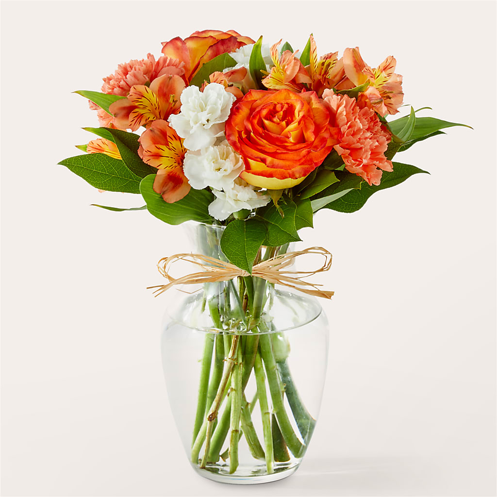 Apricot Glow Bouquet – Oopsie Daisy Florist, Raeford NC