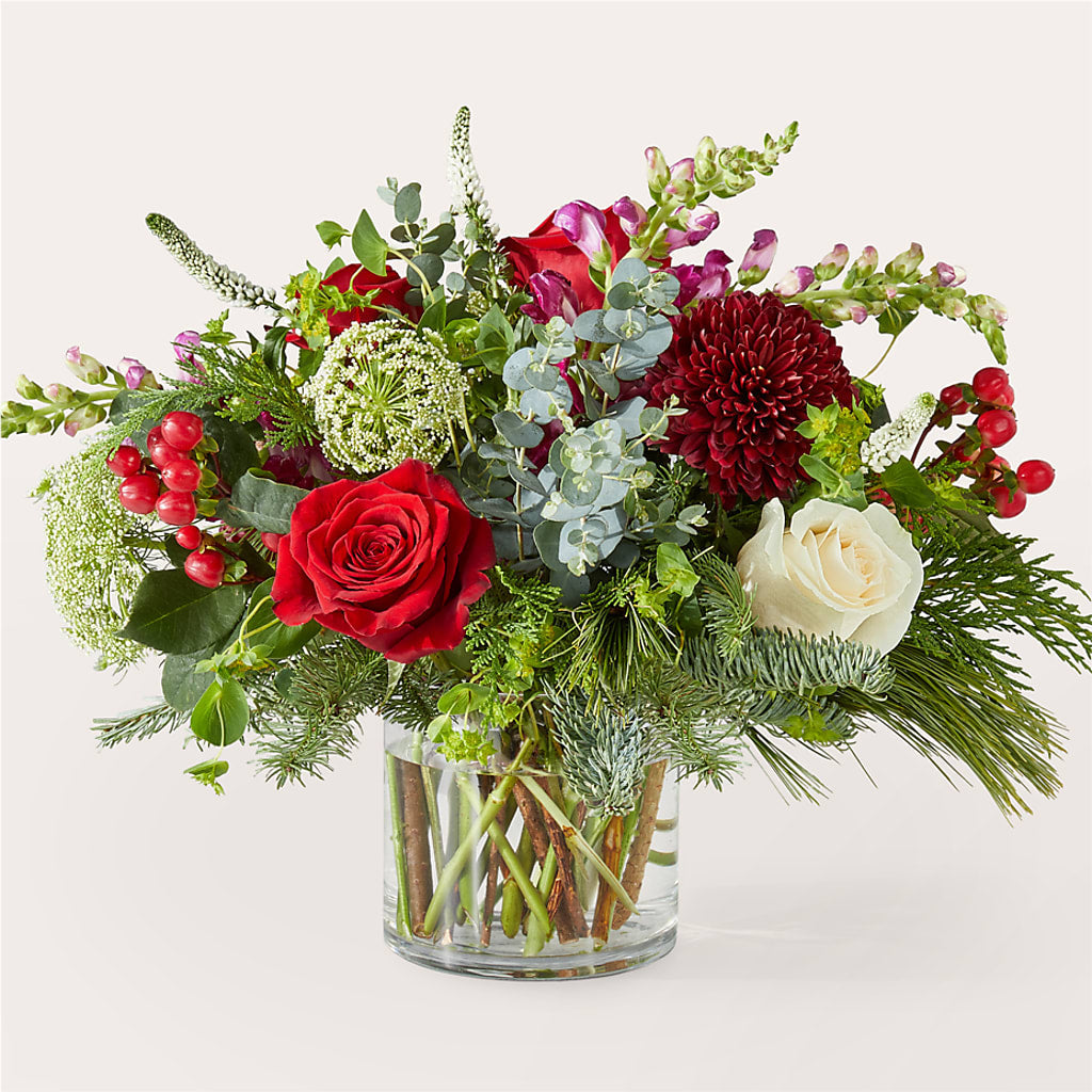 Cranberry Fizz Bouquet – Oopsie Daisy Florist, Raeford NC
