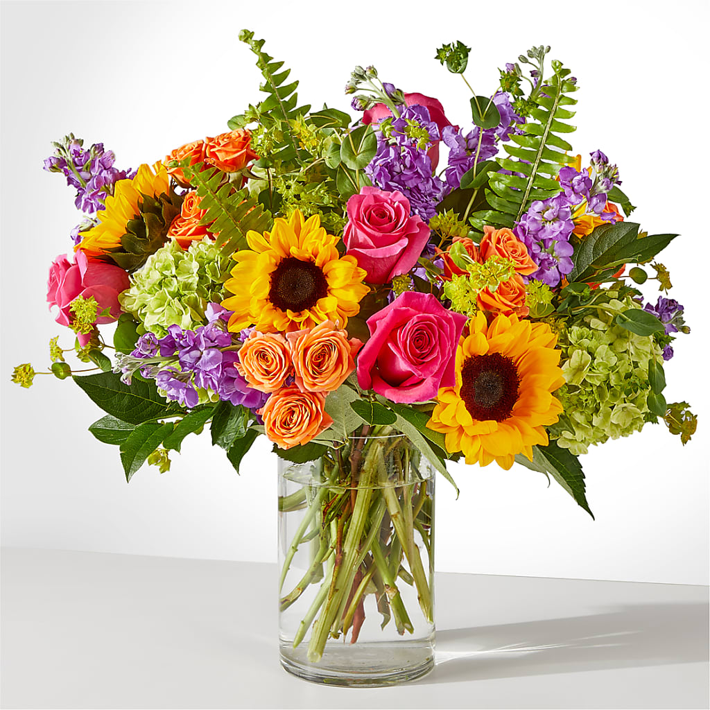Vibrant Greetings Bouquet – Oopsie Daisy Florist, Raeford NC
