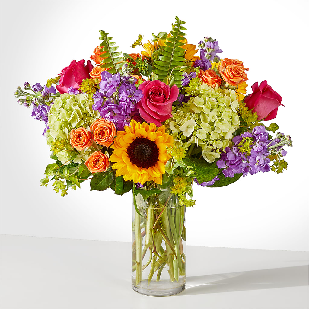 Vibrant Greetings Bouquet – Oopsie Daisy Florist, Raeford NC
