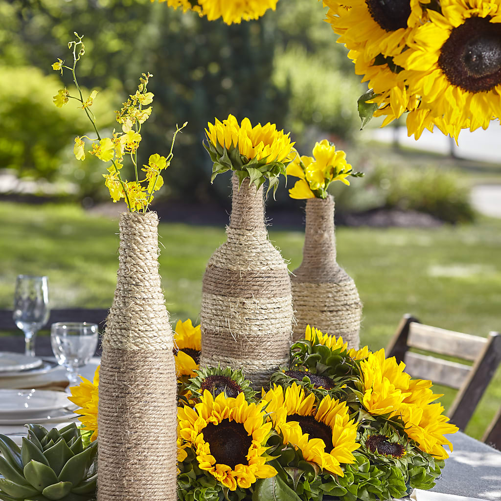 Sublime Garden Centerpiece – Oopsie Daisy Florist, Raeford NC