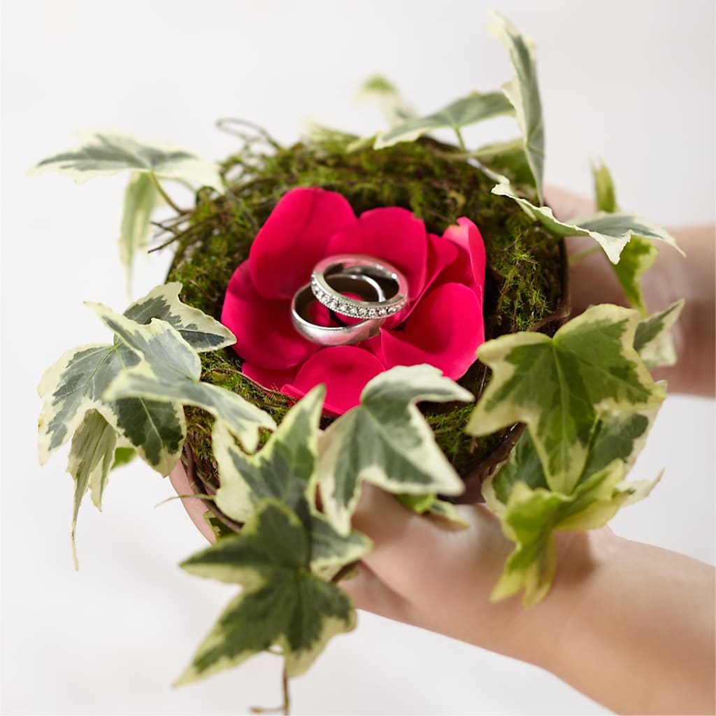 Lila Rose Ring Nest – Oopsie Daisy Florist, Raeford NC
