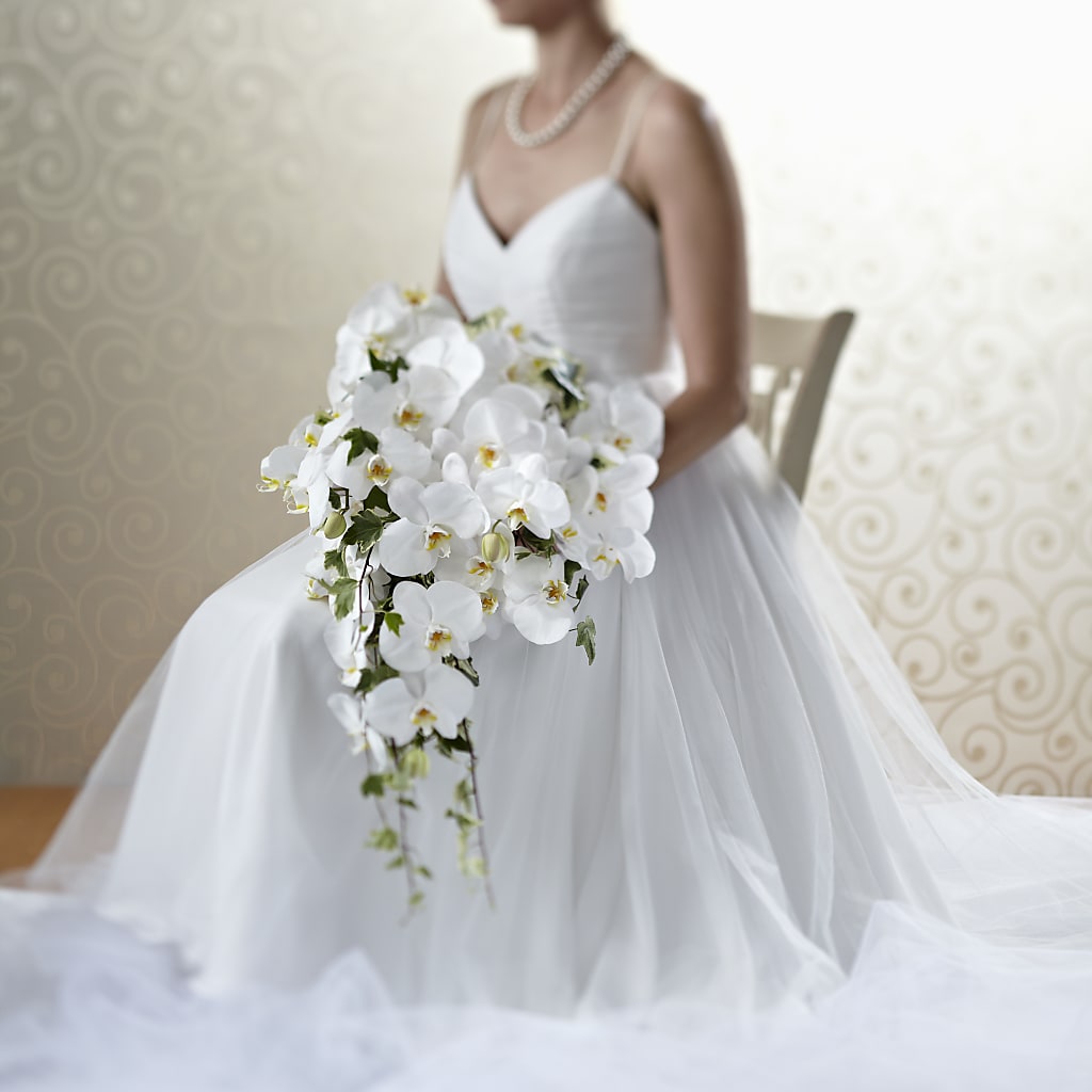 Classic White Bouquet – Oopsie Daisy Florist, Raeford NC