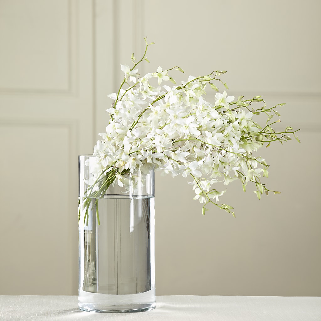 White Dendrobium Bouquet – Oopsie Daisy Florist, Raeford NC