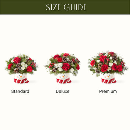 Jolly Snowman Bouquet –  Oopsie Daisy Florist, Raeford NC