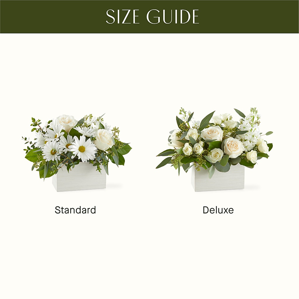 Fresh Linen Box Bouquet –  Oopsie Daisy Florist, Raeford NC