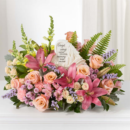 Gentle Light Arrangement –  Oopsie Daisy Florist, Raeford NC