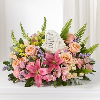 Gentle Light Arrangement –  Oopsie Daisy Florist, Raeford NC