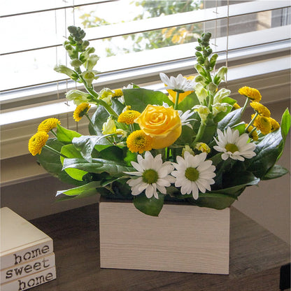 Sun Salutation Box Bouquet –  Oopsie Daisy Florist, Raeford NC