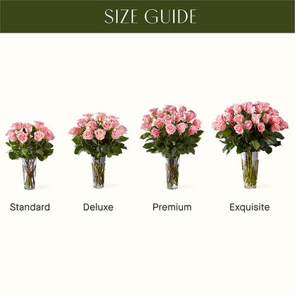 Long Stem Pink Rose Bouquet –  Oopsie Daisy Florist, Raeford NC