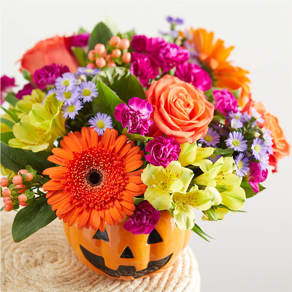 Tricks & Treats Pumpkin –  Oopsie Daisy Florist, Raeford NC