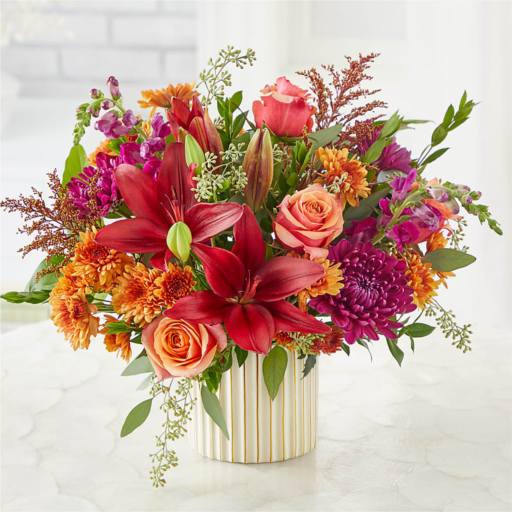 Burgundy Landscape Bouquet –  Oopsie Daisy Florist, Raeford NC