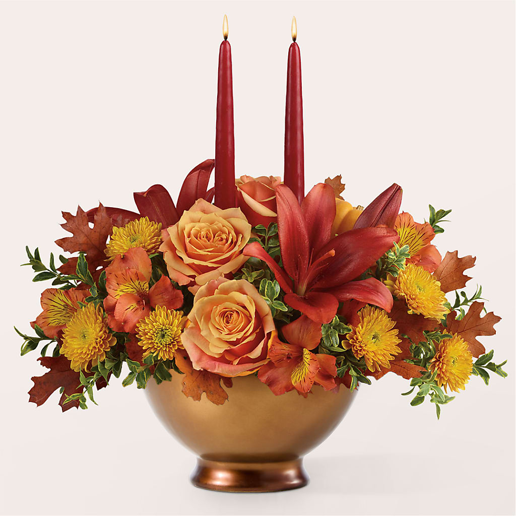 Harvest Table Centerpiece –  Oopsie Daisy Florist, Raeford NC