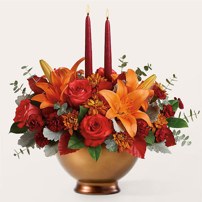 Fruits of Fall Centerpiece –  Oopsie Daisy Florist, Raeford NC