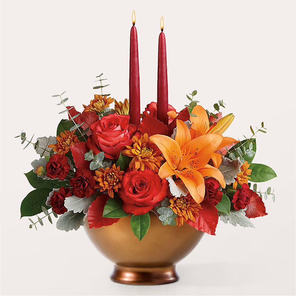 Fruits of Fall Centerpiece –  Oopsie Daisy Florist, Raeford NC