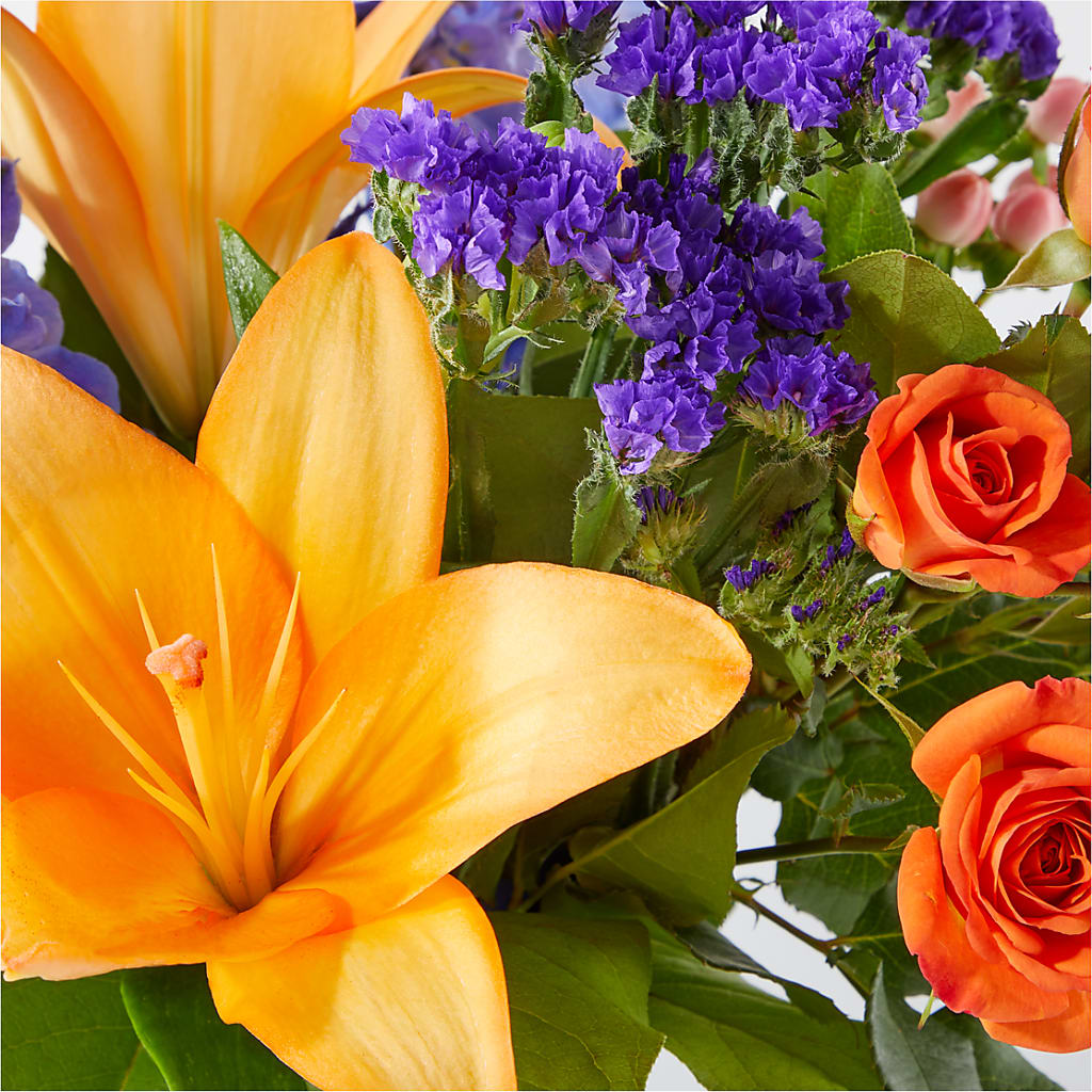 Radiant Citrus Bouquet –  Oopsie Daisy Florist, Raeford NC