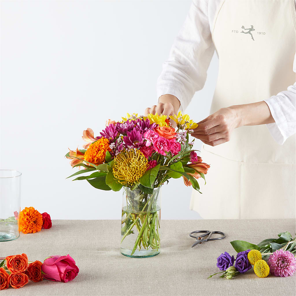 Feast of Color – A Florist Original –  Oopsie Daisy Florist, Raeford NC