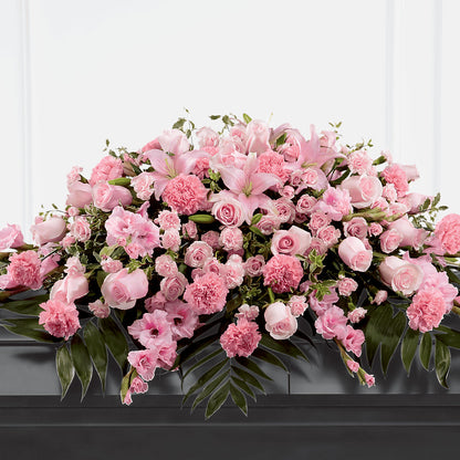 Garden of Comfort Casket Spray (Standard) –  Oopsie Daisy Florist, Raeford NC
